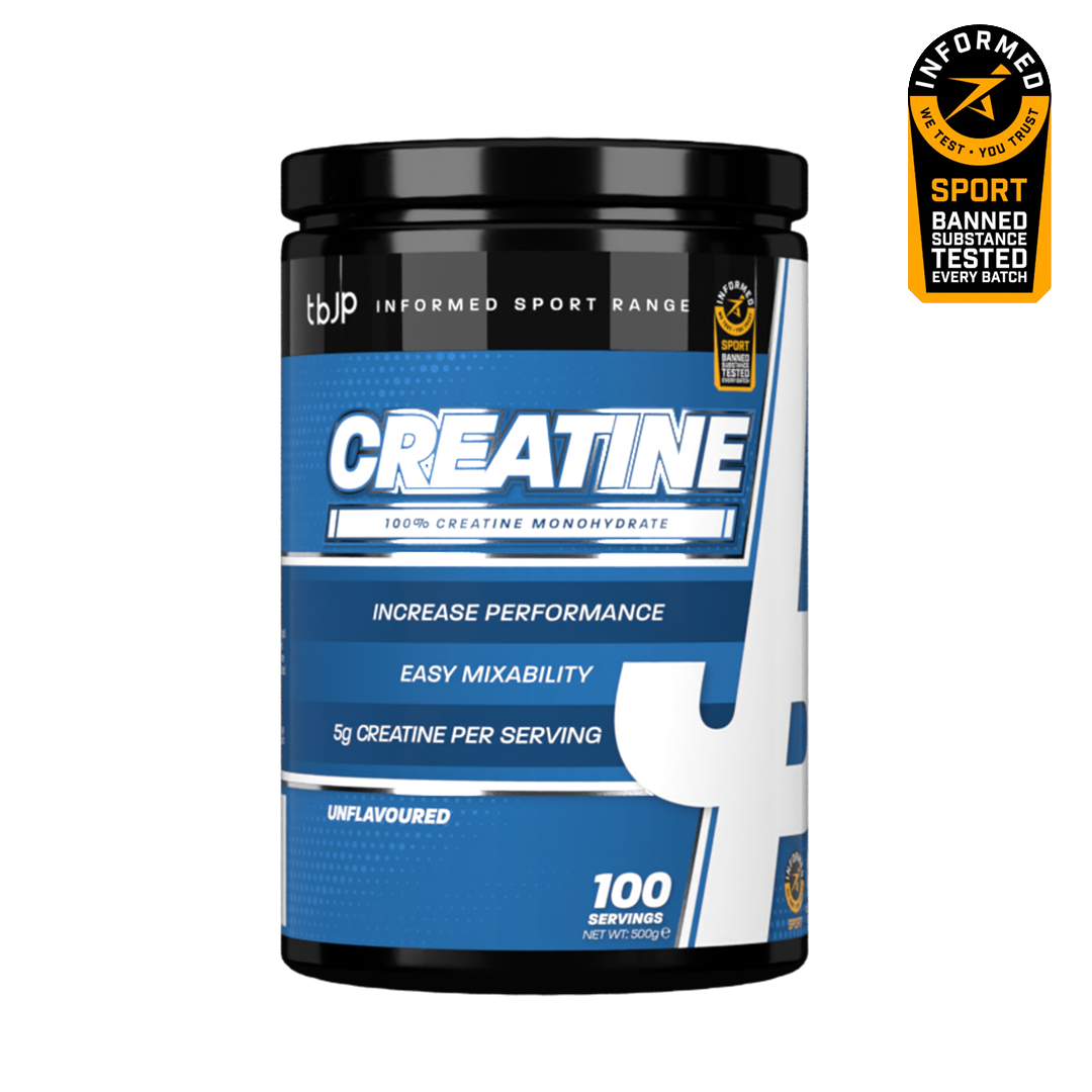Informed Sport - Creatine 500g by Trained By JP