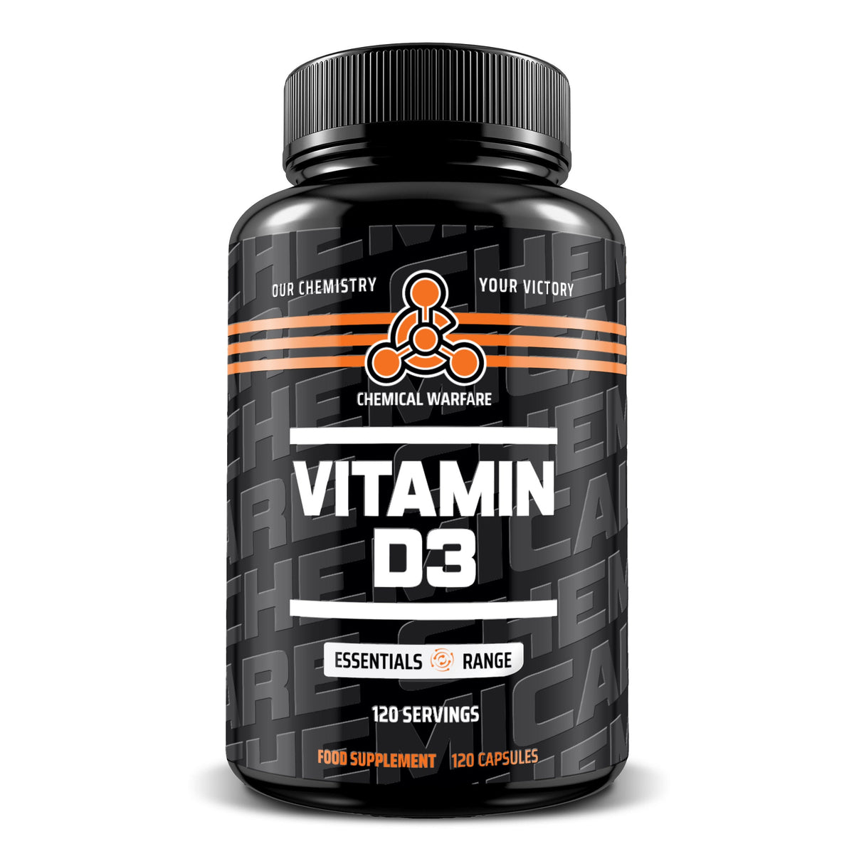 Chemical Warfare Vitamin D3 (120 Servings)