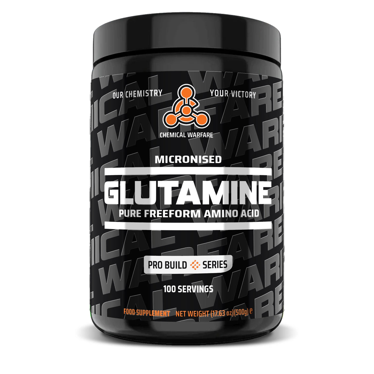 Chemical Warfare Micronised L Glutamine 500g