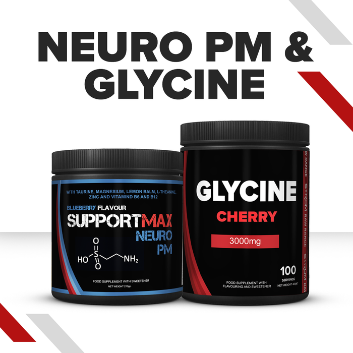 Strom Sports Nutrition SupportMAX Neuro PM & Glycine Bundle