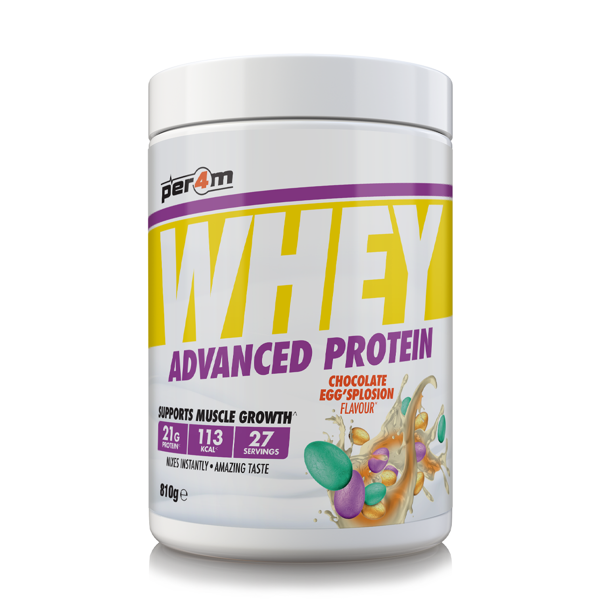 PER4M Whey Protein Chocolate Egg'splosion