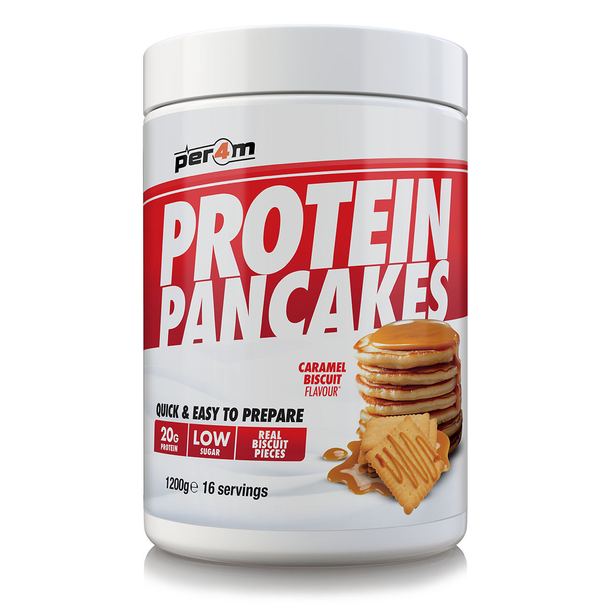 PER4M Protein Pancakes Caramel Biscuit