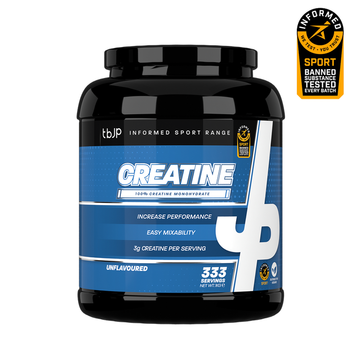 Informed Sport - Creatine - 1 Kg by Trained By JP