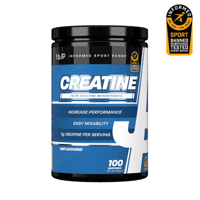 Informed Sport - Creatine 500g by Trained By JP