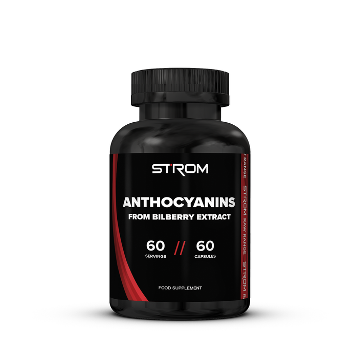 Strom Sports Nutrition Bilberry Anthocyanins - 60 capsules