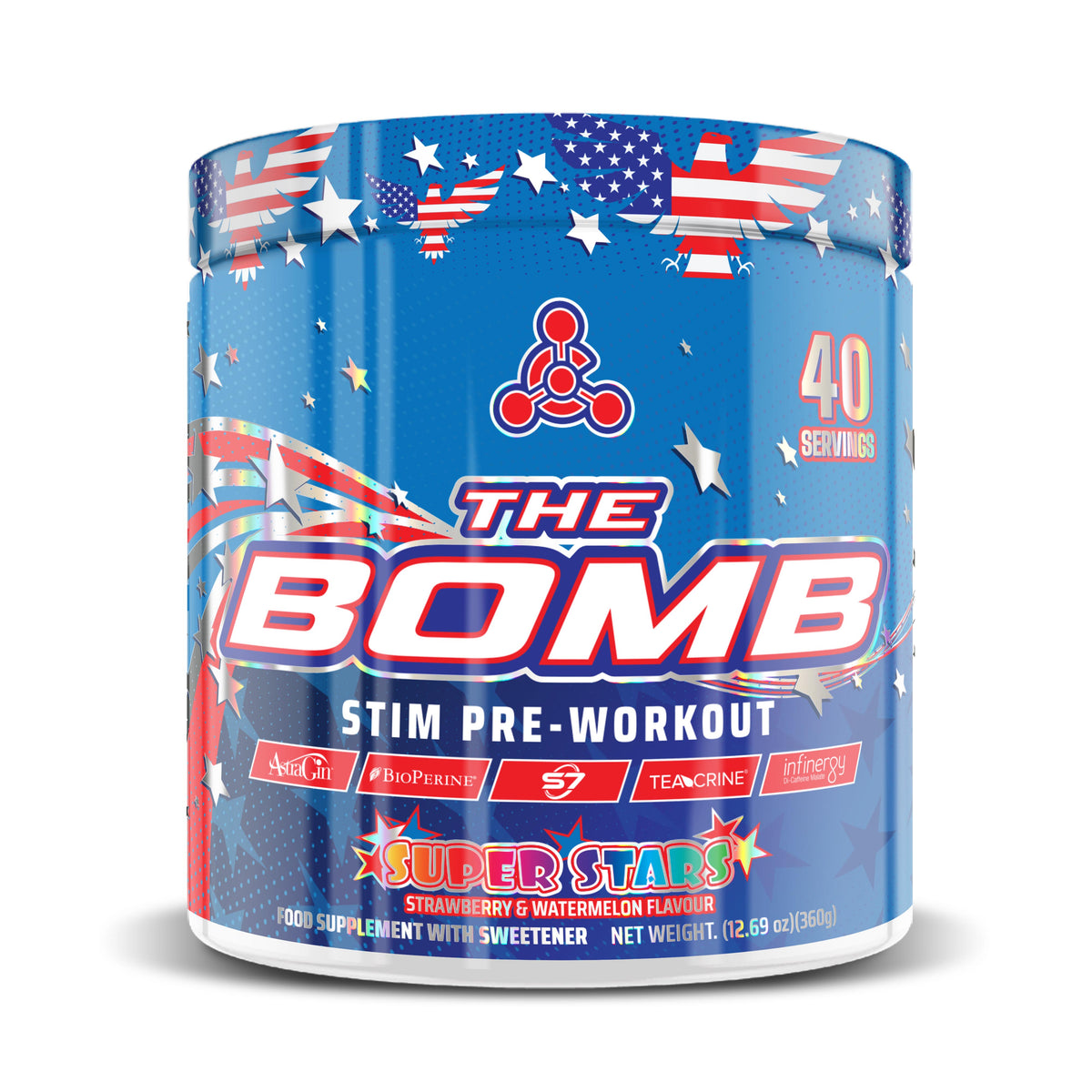 Chemical Warfare The Bomb™ Pre-workout - Nootropic Stim Pre-workout (40 Servings)