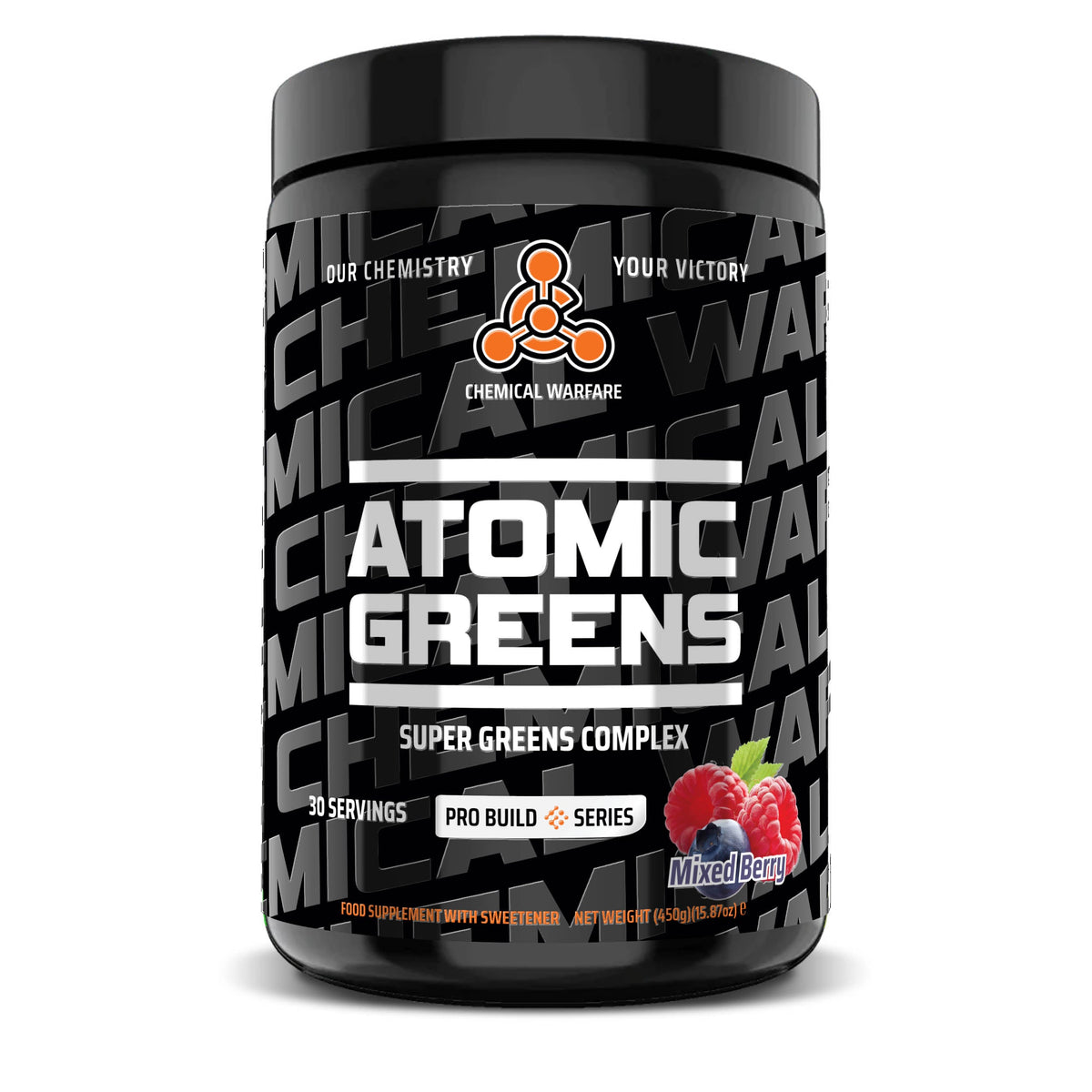 Chemical Warfare Atomic Greens - Superfoods Blend (30 Servings)