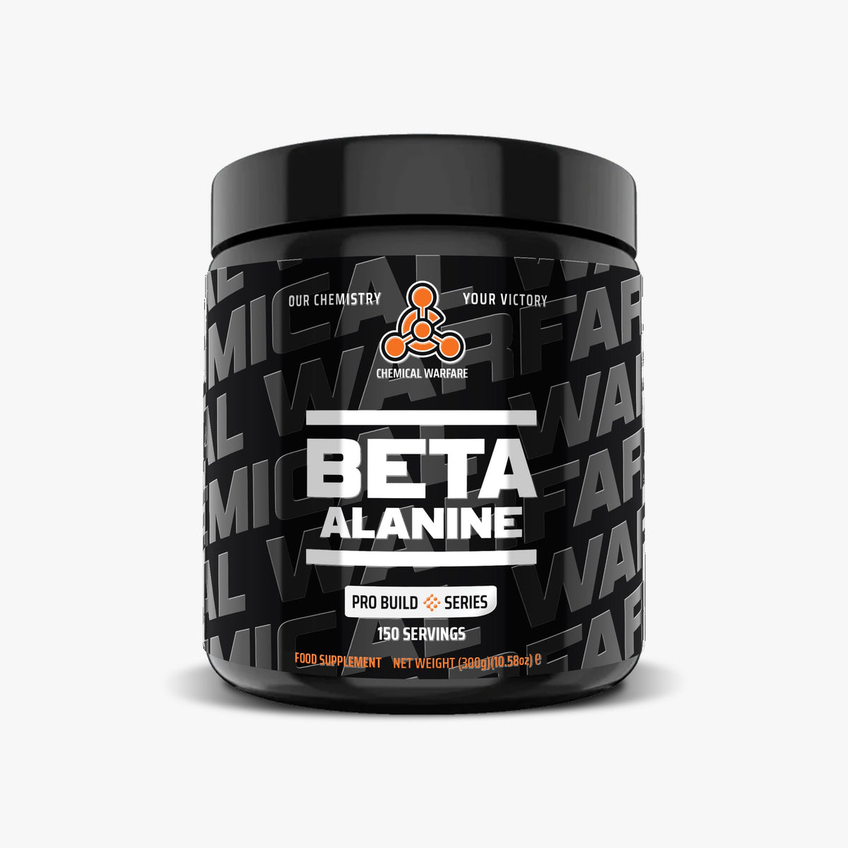 Chemical Warfare Beta Alanine - 300g Increase Physical Performance