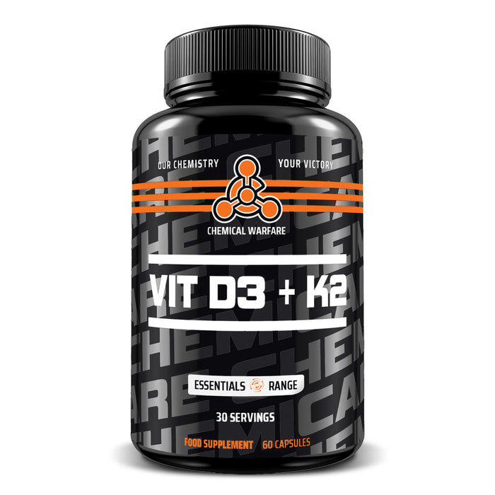 Chemical Warfare Vitamin D3 + K2 (60 Servings)