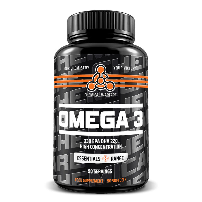 Chemical Warfare Omega 3 - High Strength (330 EPA 220 DHA)