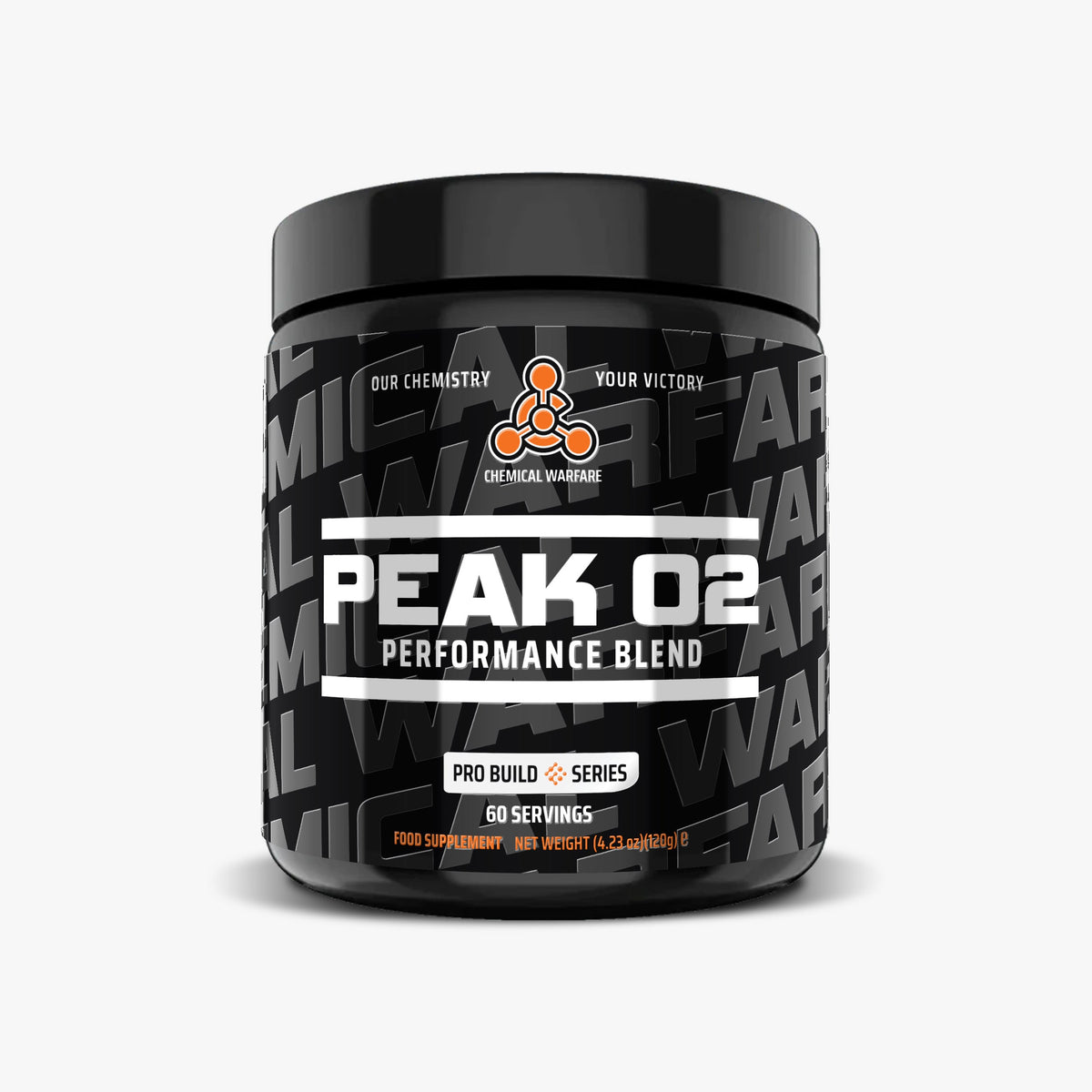 Chemical Warfare PeakO2 - Adaptogenic Mushrooms Blend (30 Servings)
