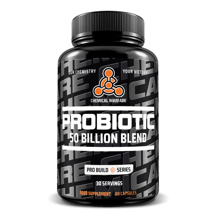 Chemical Warfare Probiotic: 50 Billion Blend (30 Servings)