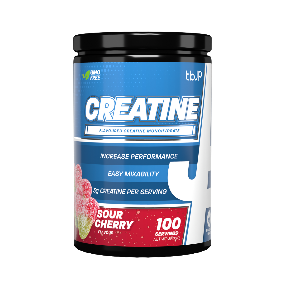 Flavoured Creatine 360g by Trained By JP