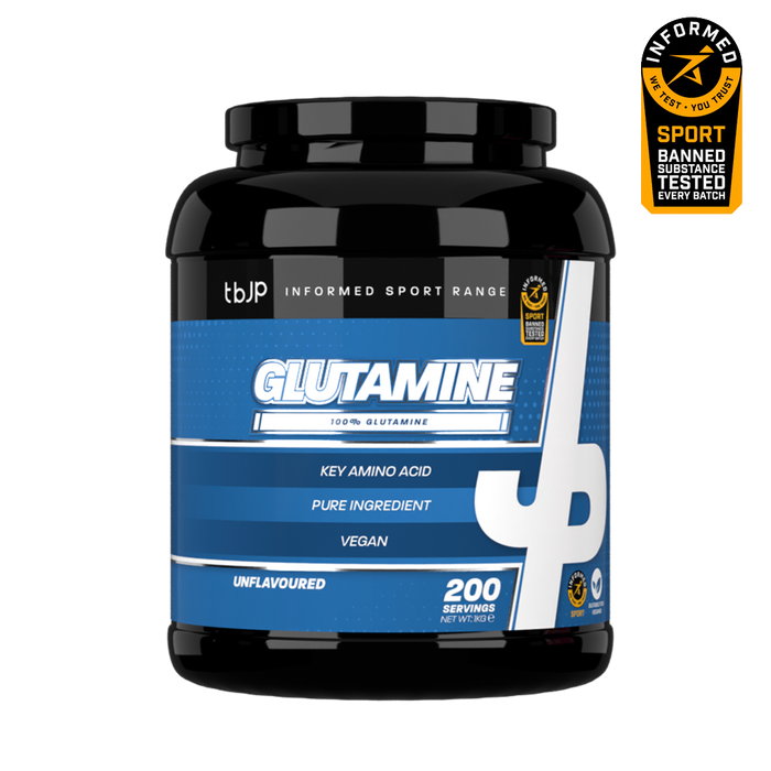 Informed Sport - Glutamine 1kg by Trained By JP