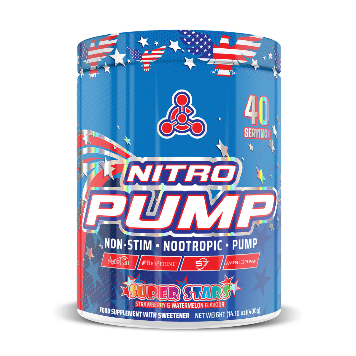 Chemical Warfare Nitro Pump™ - Non-Stim Nootropic Pump (40 Servings)
