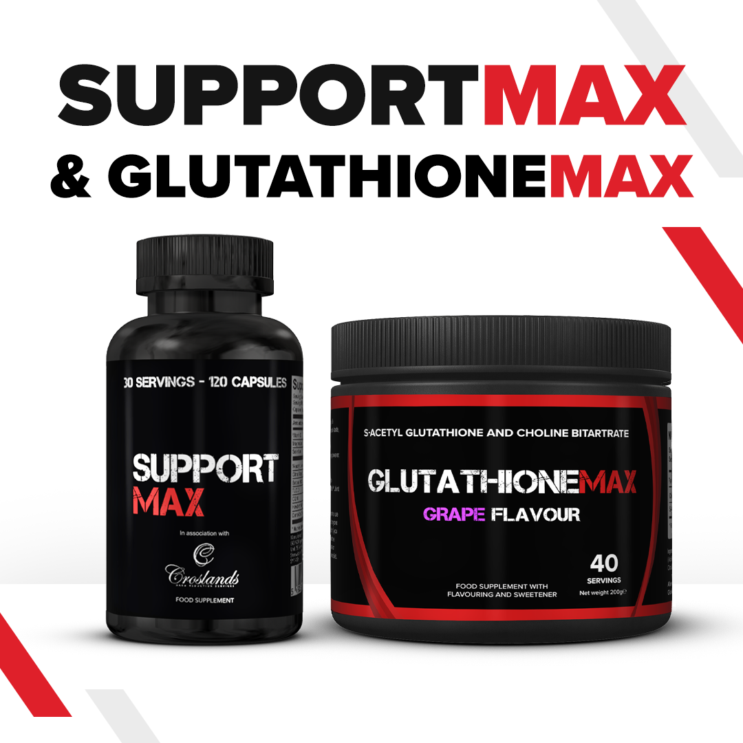 Strom Sports Nutrition SupportMAX OCS + GlutathioneMAX Bundle
