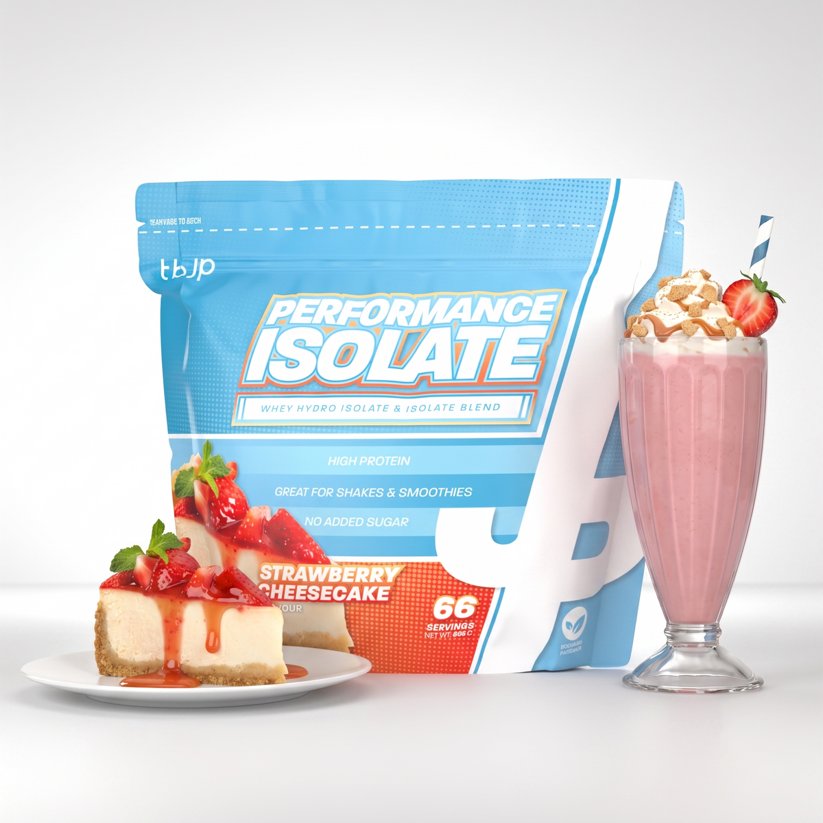 Performance Isolate tri blend 2kg by Trained By JP