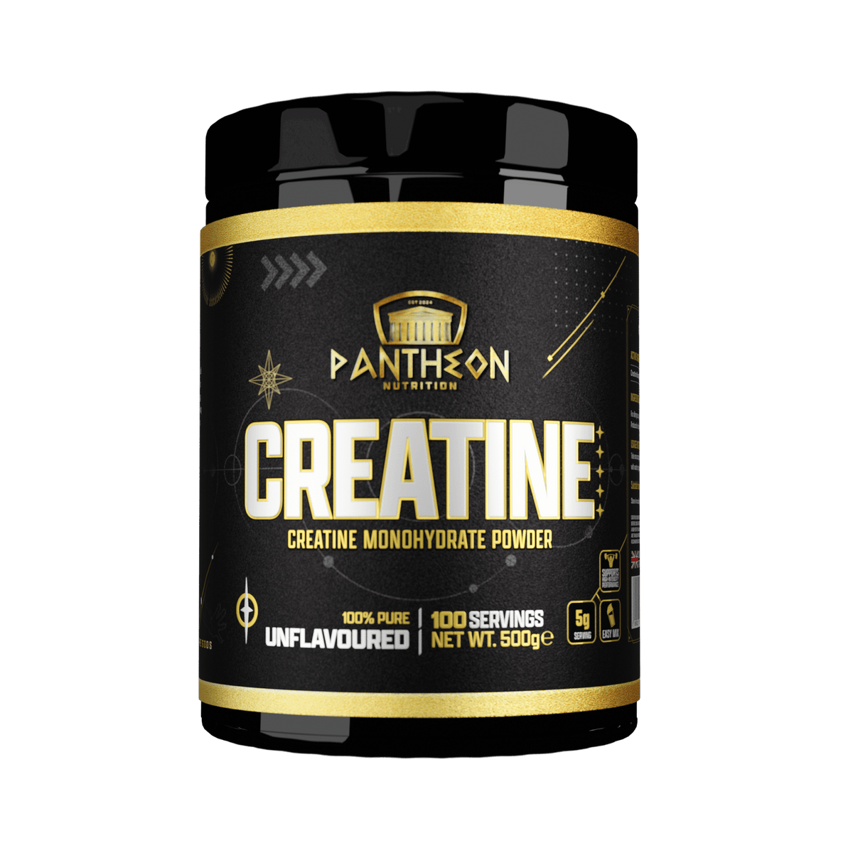 Pantheon Nutrition Creatine Monohydrate 500g
