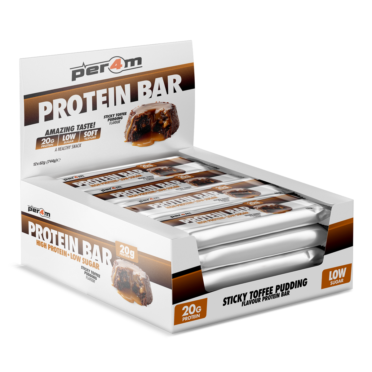 PER4M Protein Bars Sticky Toffee Pudding