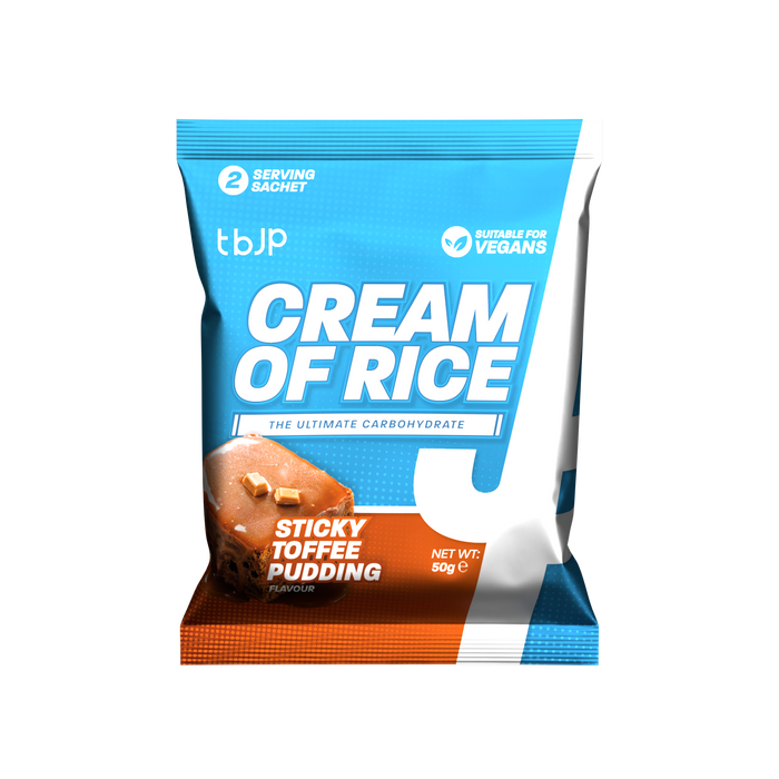 Trained By JP Cream of Rice Travel Sachet - 50g serving