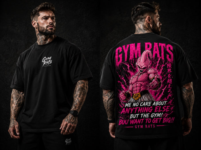 Gym Rats Buu Anything Else But The Gym Oversized T-Shirt
