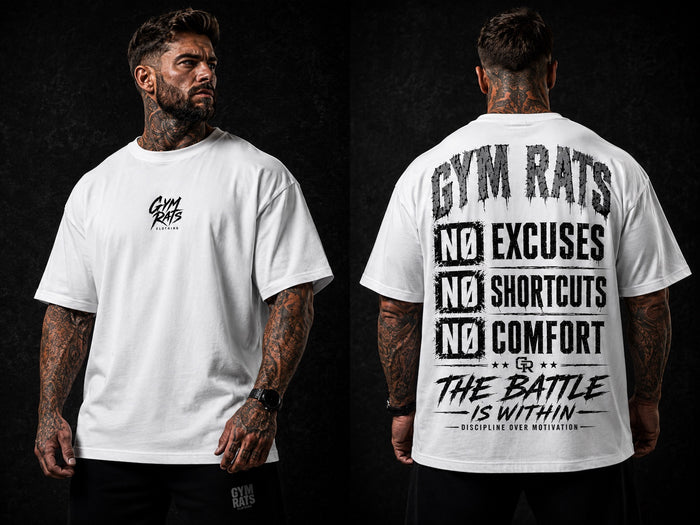 Gym Rats No Excuses Oversized T-Shirt
