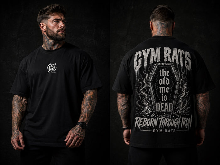 Gym Rats Old Me Is Dead Oversized T-Shirt