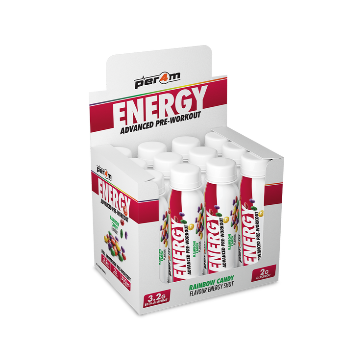 PER4M Energy Pre-Workout Shots Rainbow Candy