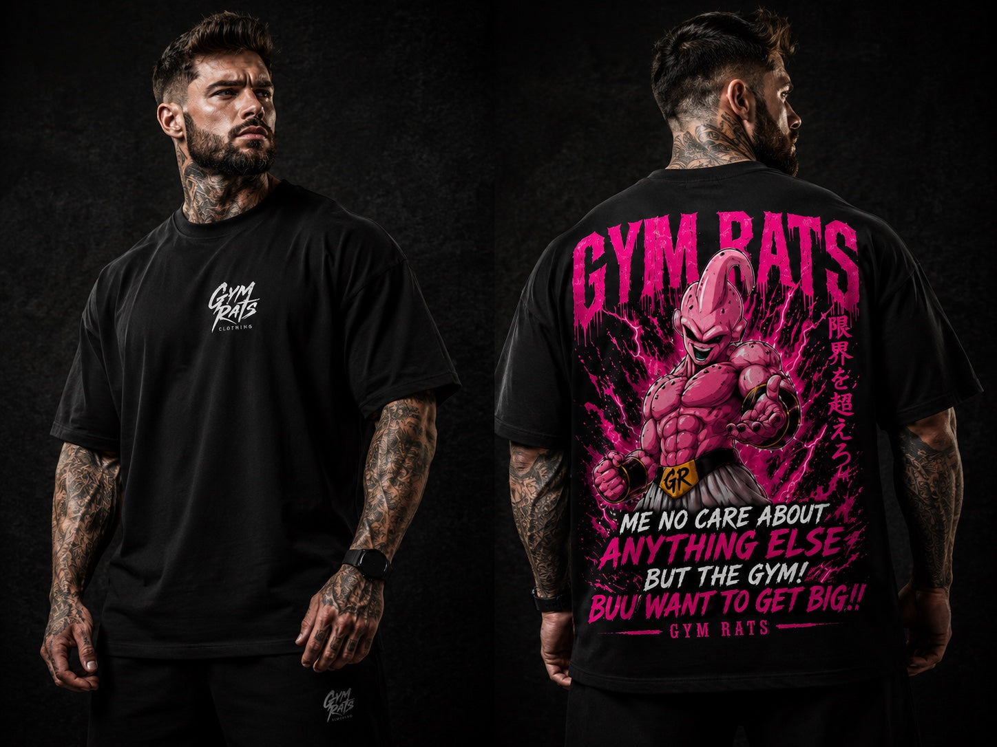 Buu — Anything Else But The Gym Oversized T-Shirt
