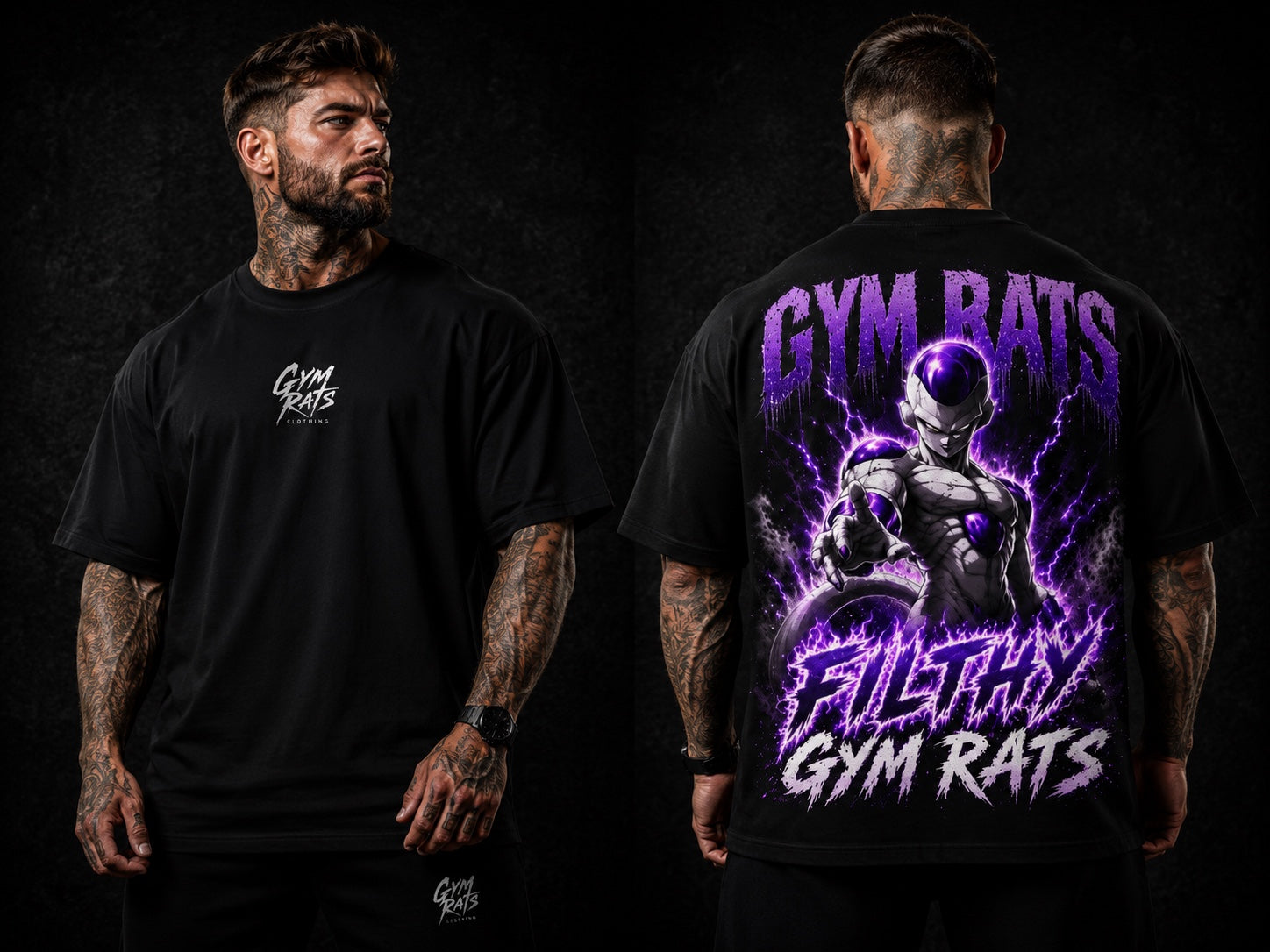 Frieza — Filthy Gym Rats Oversized T-Shirt