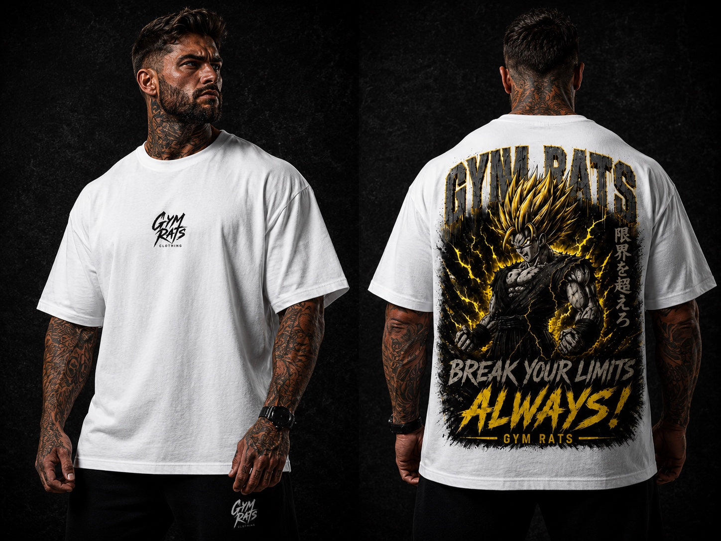 Goku — Break Your Limits Oversized T-Shirt